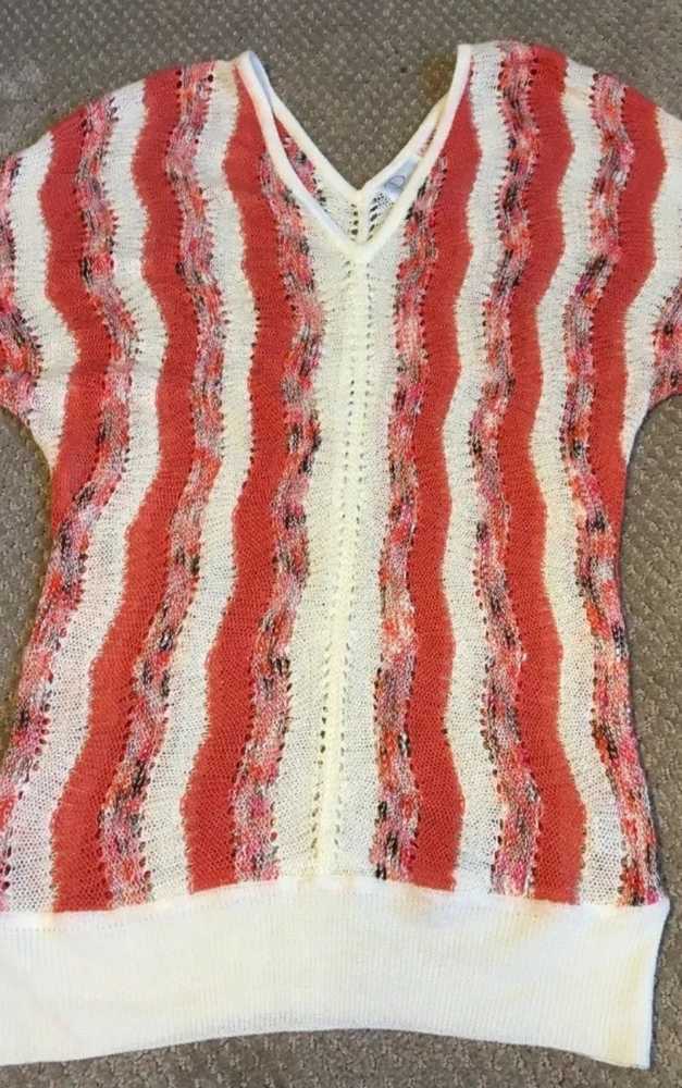 Ponsesa coral knit top S